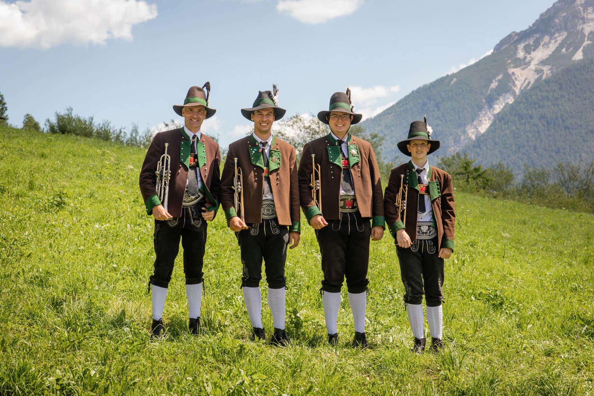 Trompetenregister der Bundesmusikkapelle Neustift im Stubaital