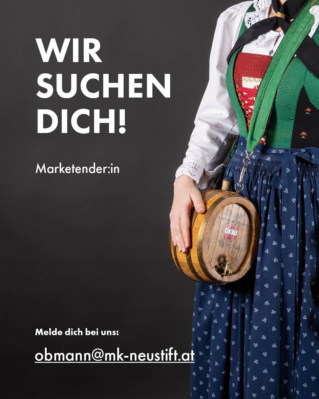 Aufruf der BMK Neustift: Marketenderin gesucht