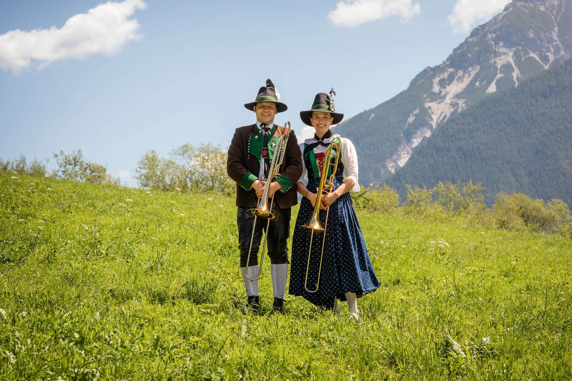 Posaunenregister der Bundesmusikkapelle Neustift im Stubaital
